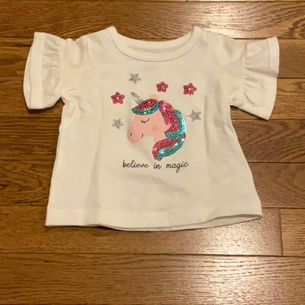 NEW Carter’s baby unicorn tee-shirt